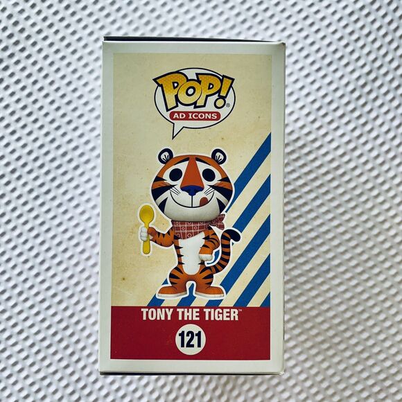 Funko Pop Tony The Tiger #121 Kellogg’s Frosted Flakes Exclusive W/ Protector - Picture 5 of 7